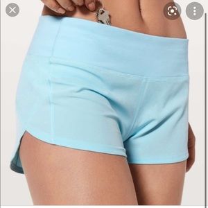 Lululemon Speed Up shorts